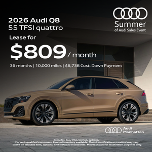 Audi Q8 Lease in Manhattan NY